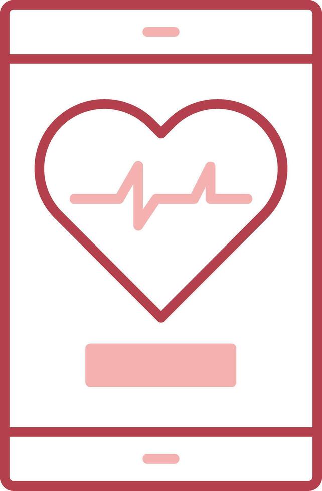 Graph Solid Two Color Icon vector