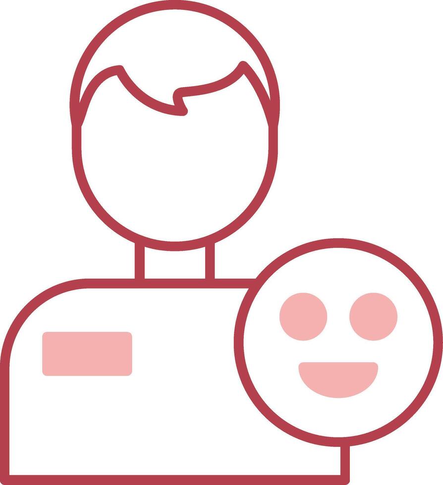 Patient Solid Two Color Icon vector