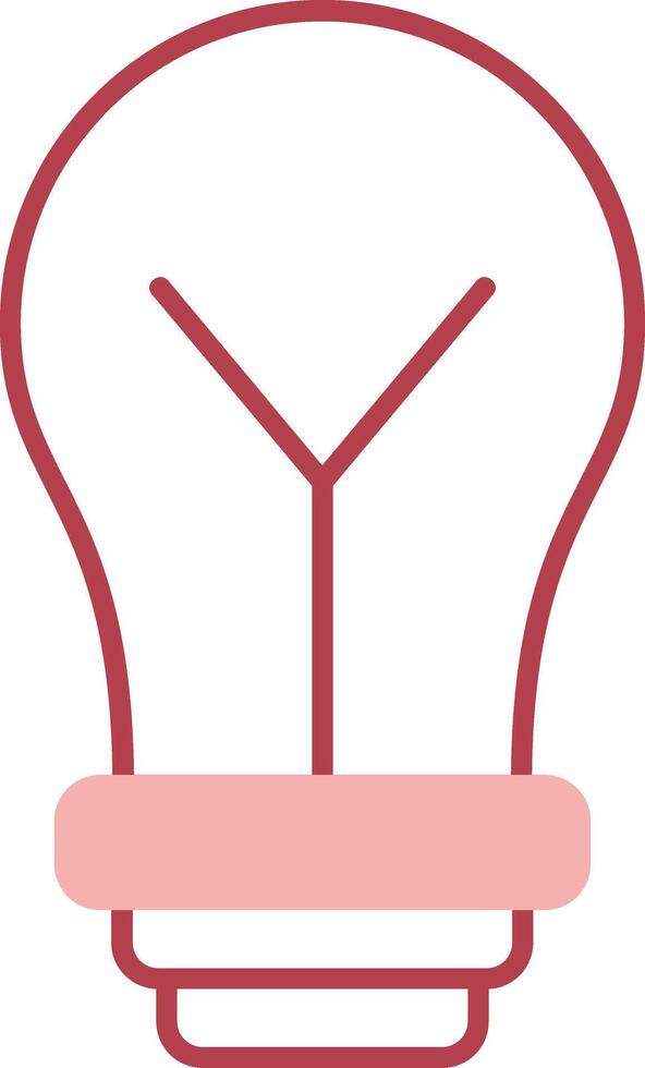 Creative Solid Two Color Icon vector