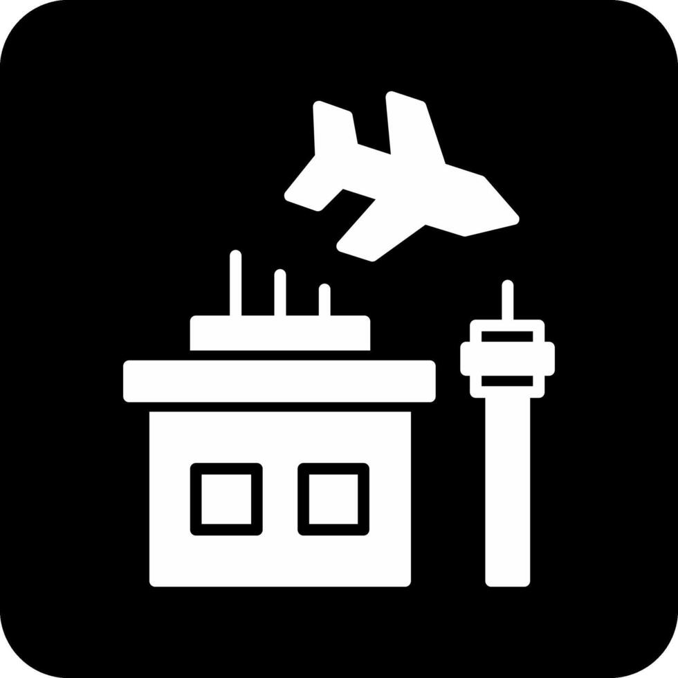 icono de vector de aeropuerto