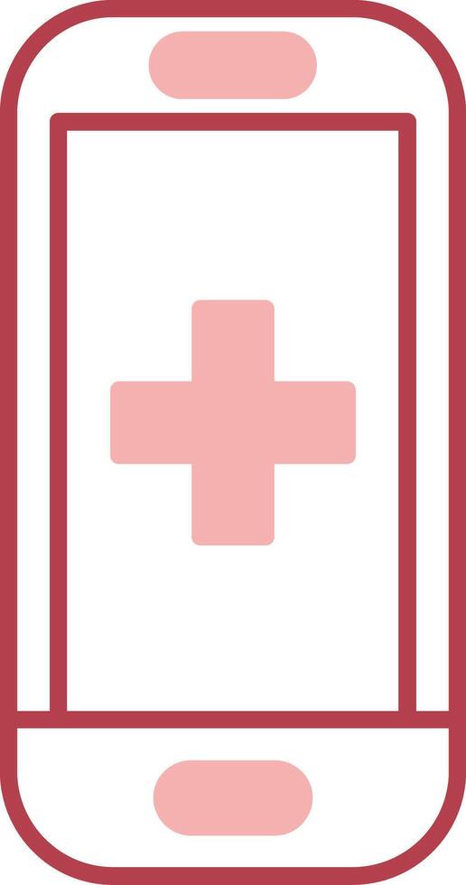 Health Solid Two Color Icon vector