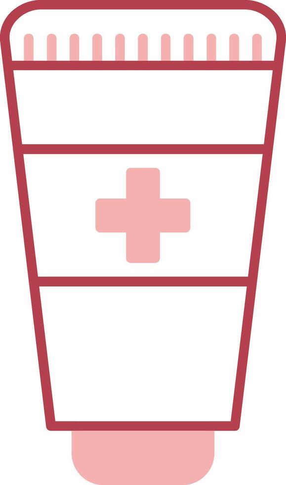 Hand Sanitizer Solid Two Color Icon vector