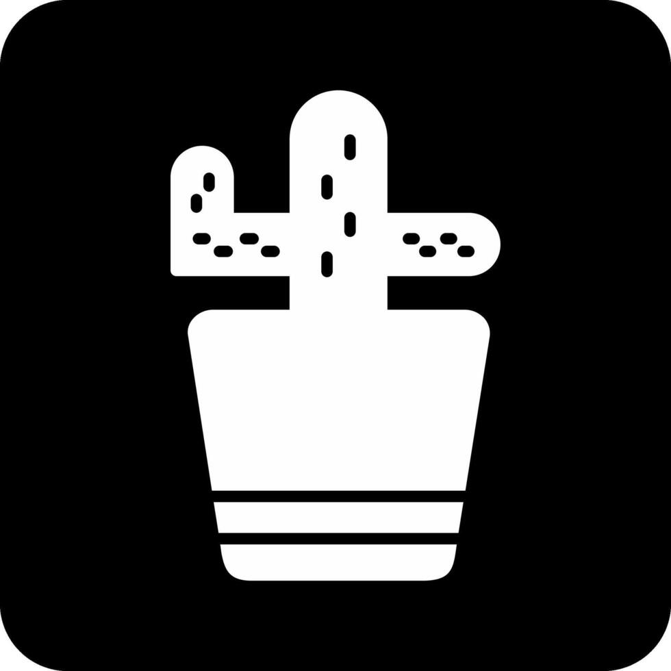 icono de vector de cactus