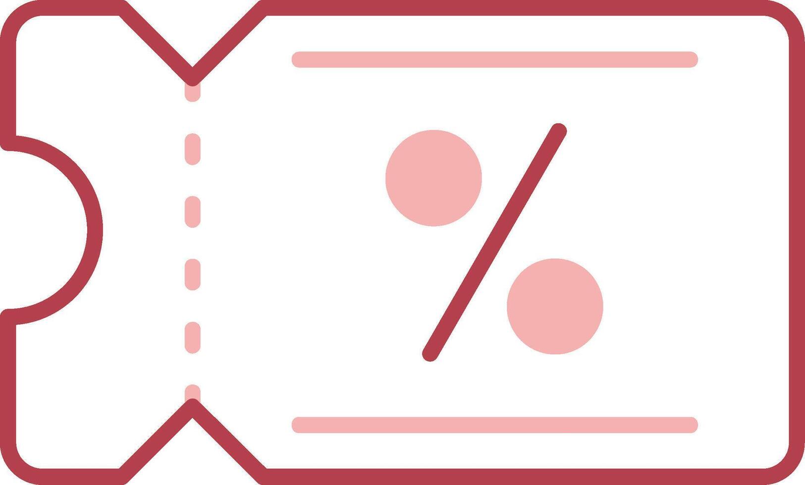 Coupon Solid Two Color Icon 37514310 Vector Art at Vecteezy