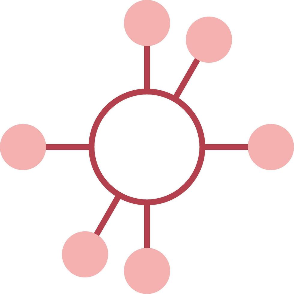 Diagram Solid Two Color Icon vector