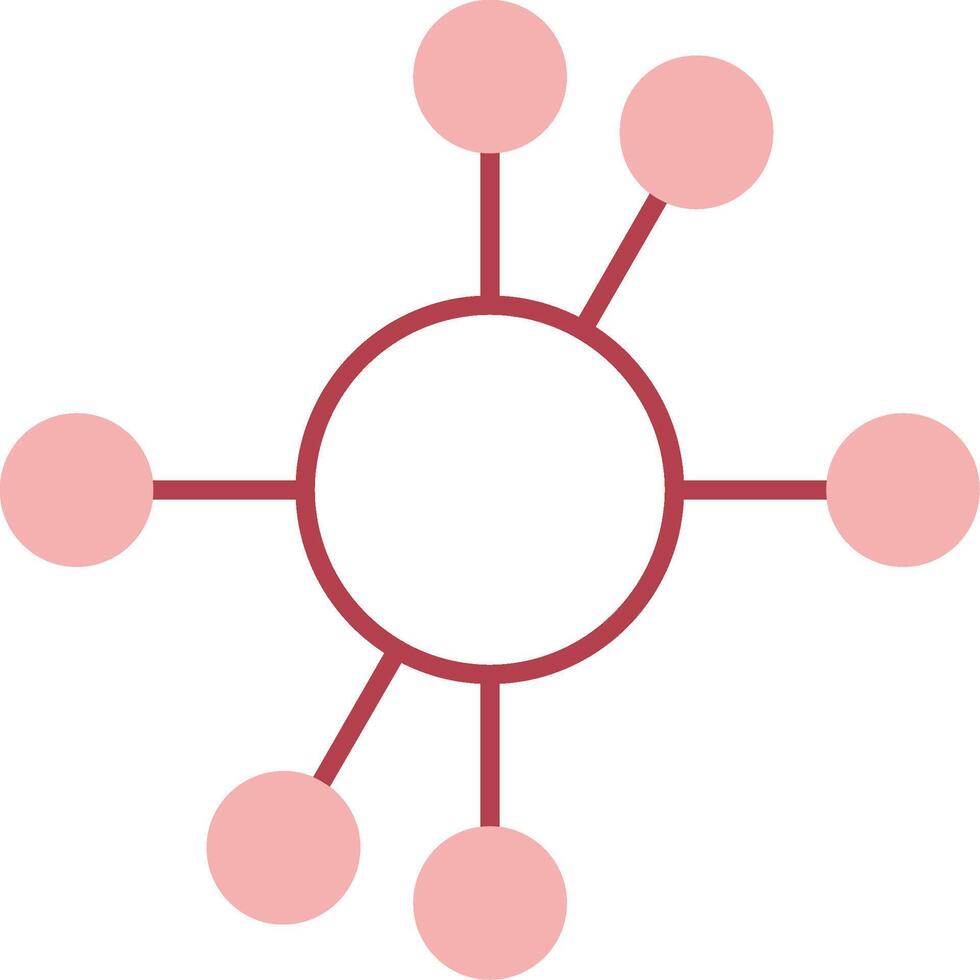 diagrama sólido dos color icono vector