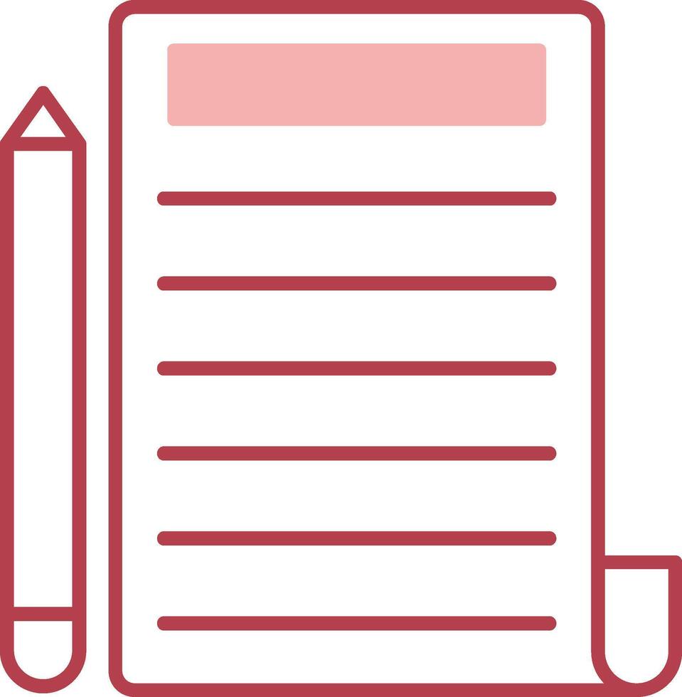 Write Solid Two Color Icon 37514726 Vector Art at Vecteezy