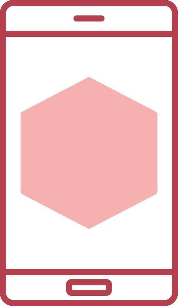 3d Solid Two Color Icon vector