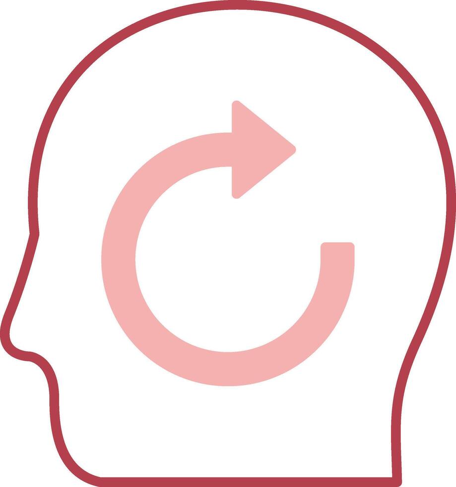 Refresh Solid Two Color Icon vector