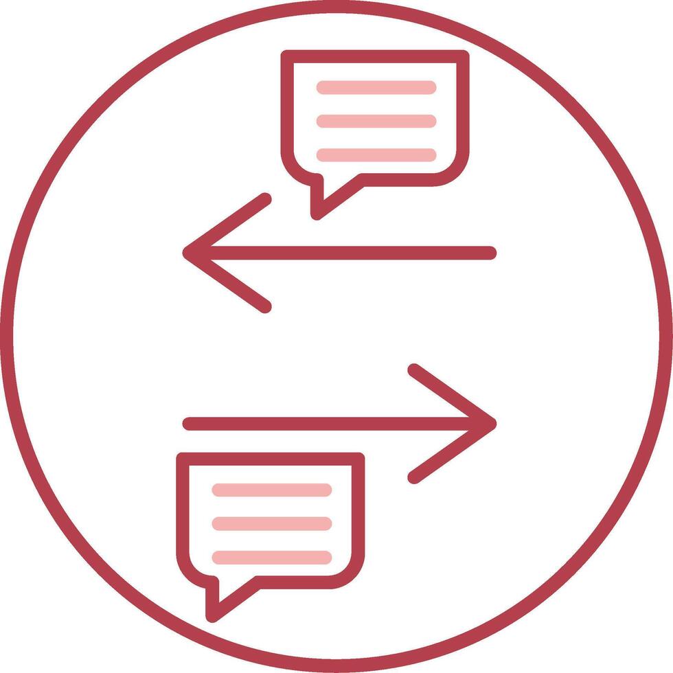 Transfer Solid Two Color Icon vector