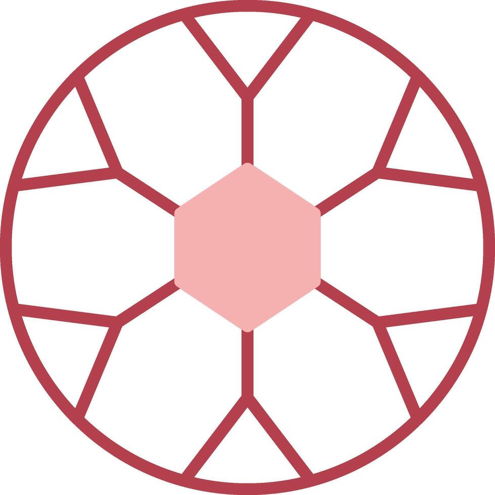 solid two color icon vector