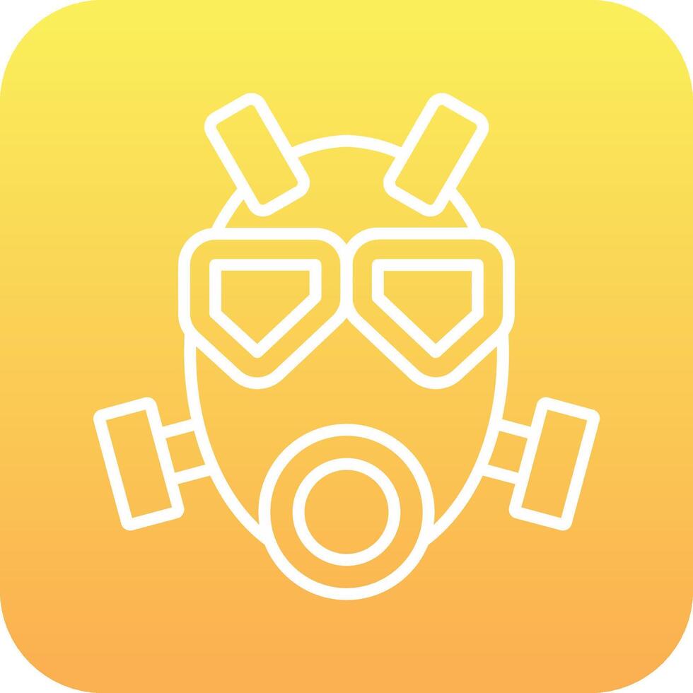 Gas Mask Vector Icon
