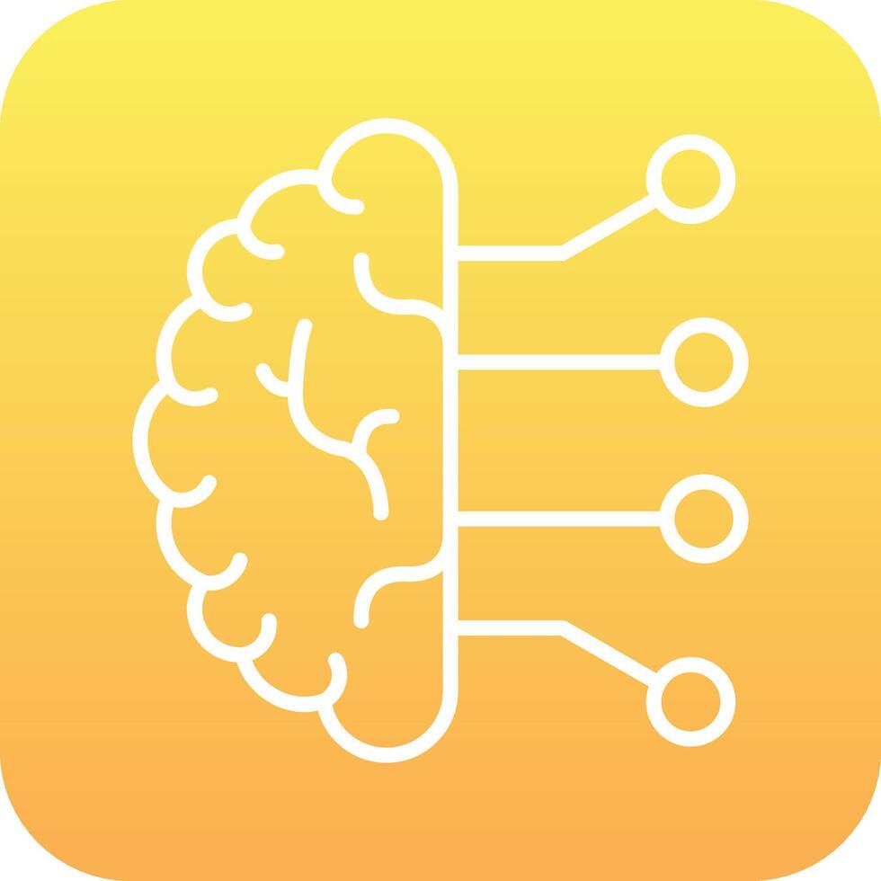 Artificial Intelligence Vector Icon