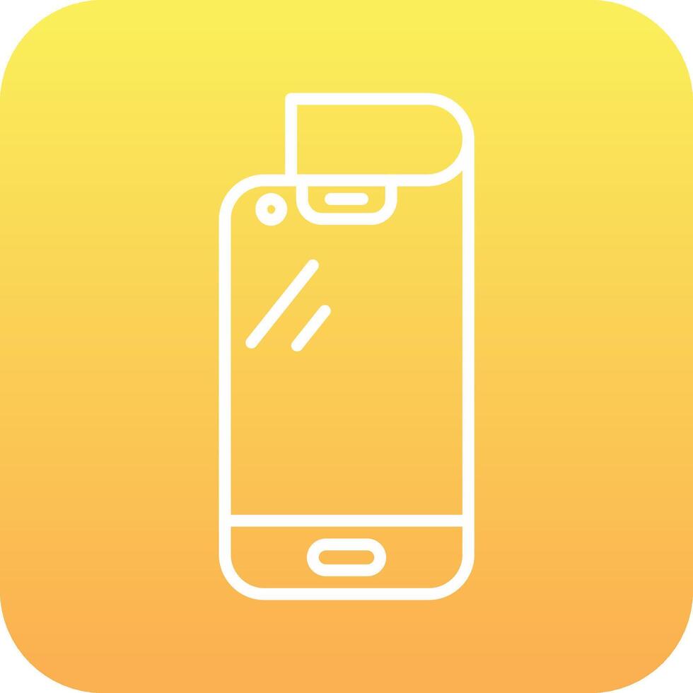 Foldable Smartphone Vector Icon
