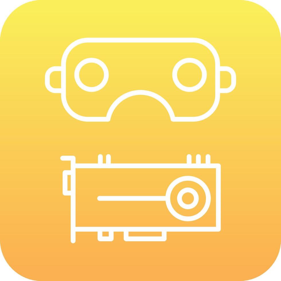 Virtual Reality Vector Icon