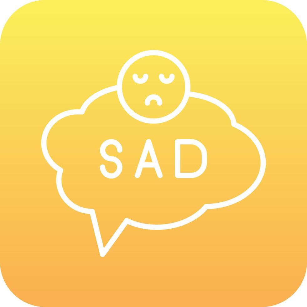 Sad Vector Icon