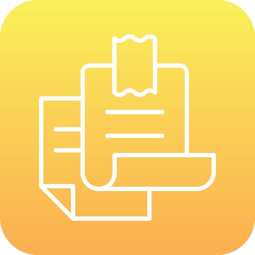 Sticky Notes Vector Icon