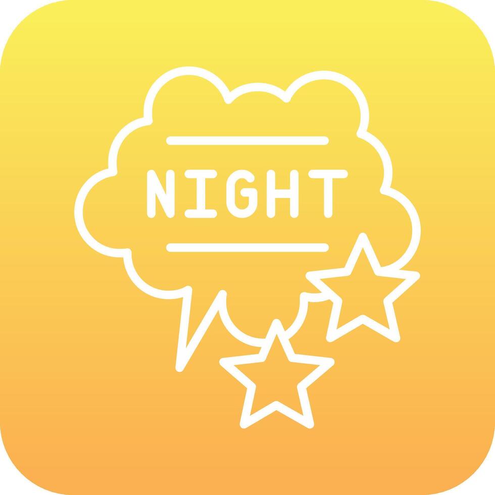 Night Vector Icon