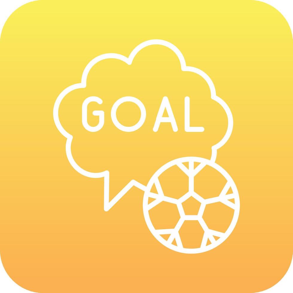 Goal Vector Icon