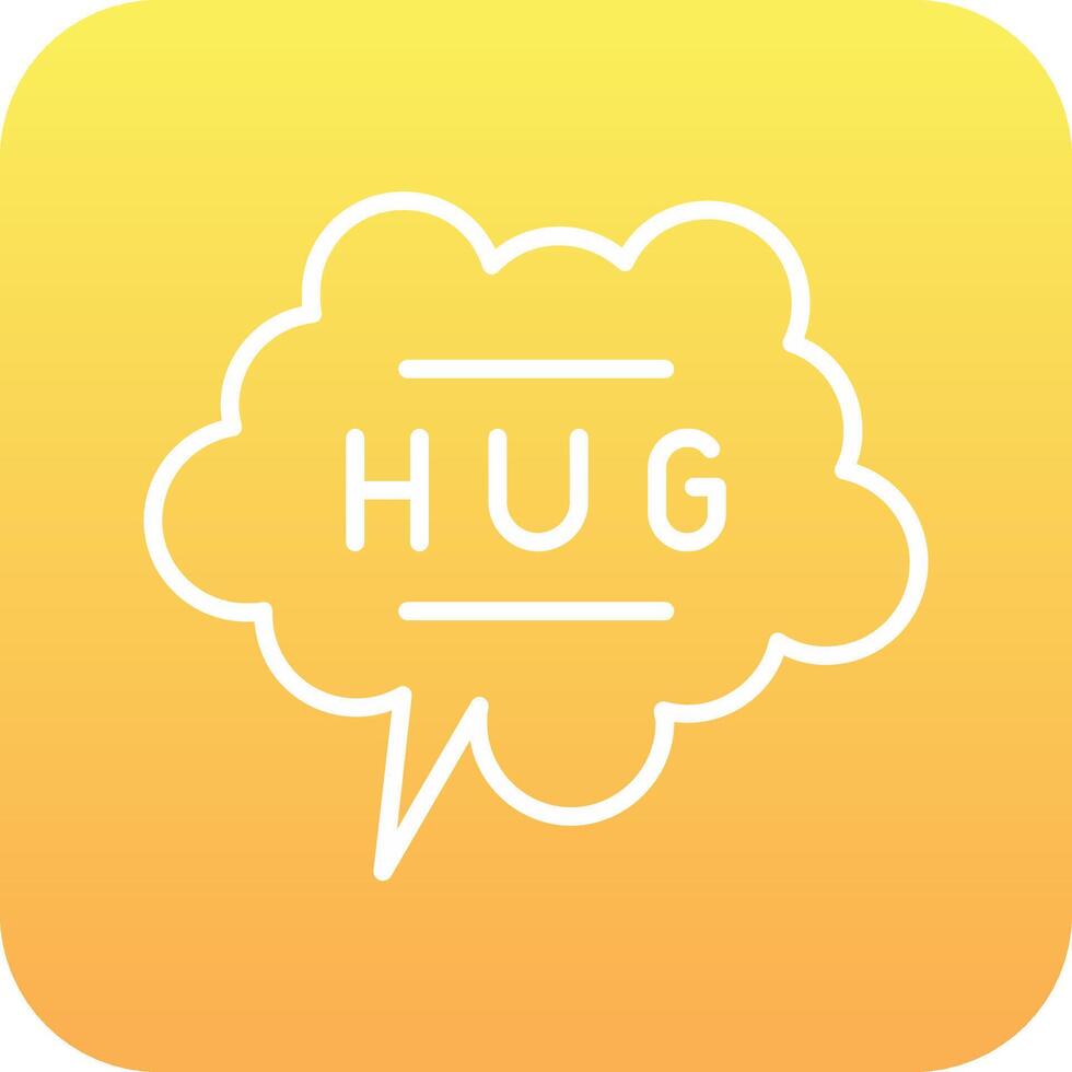 Hug Vector Icon