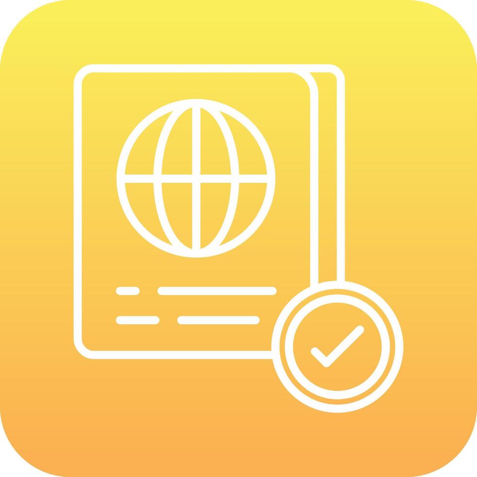 Passport Vector Icon