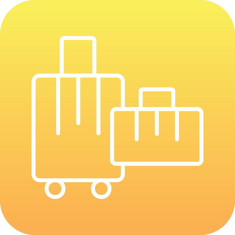 Luggage Vector Icon