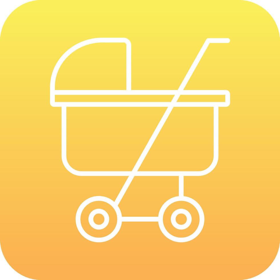 Stroller Vector Icon