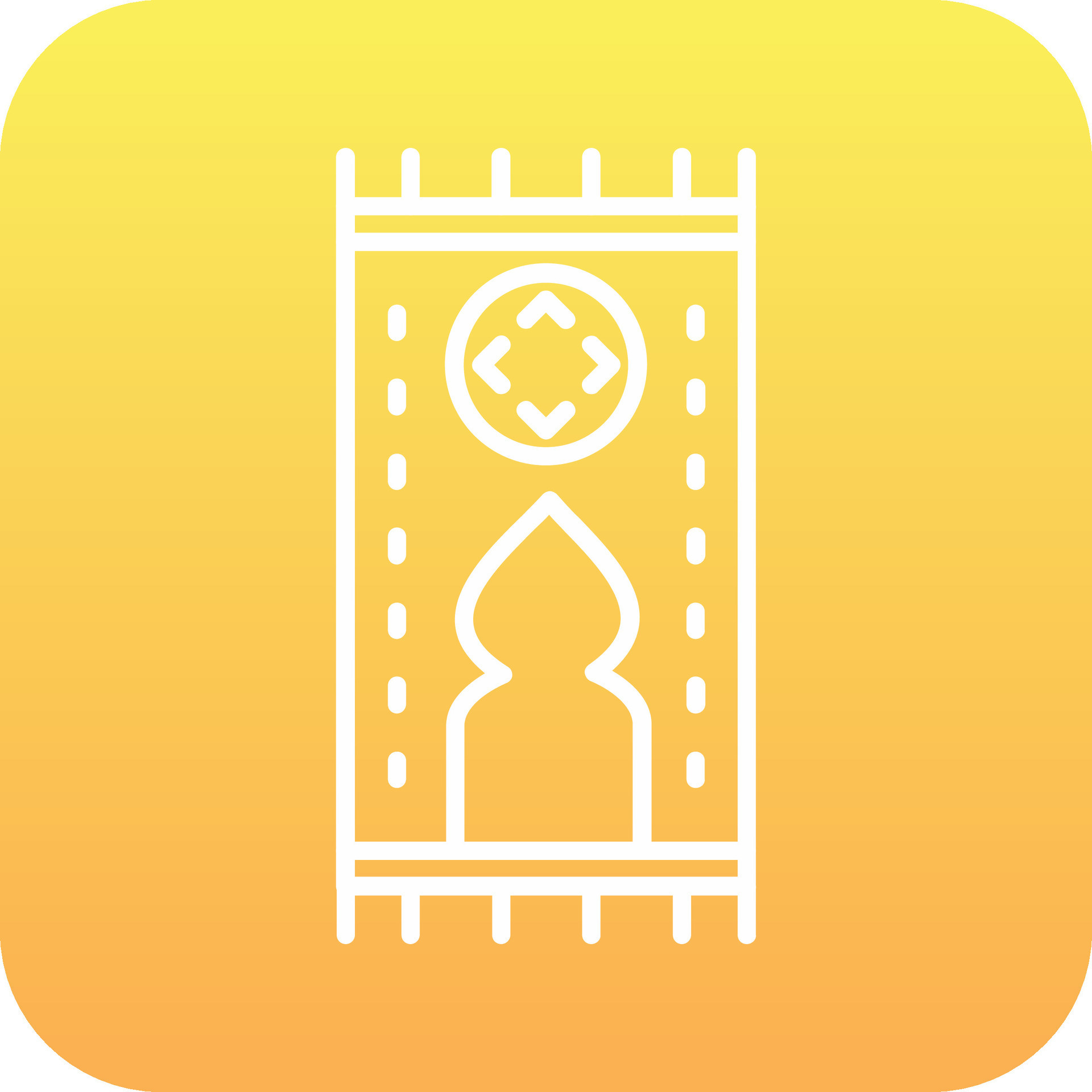 Qibla Vector Icon 37516655 Vector Art at Vecteezy