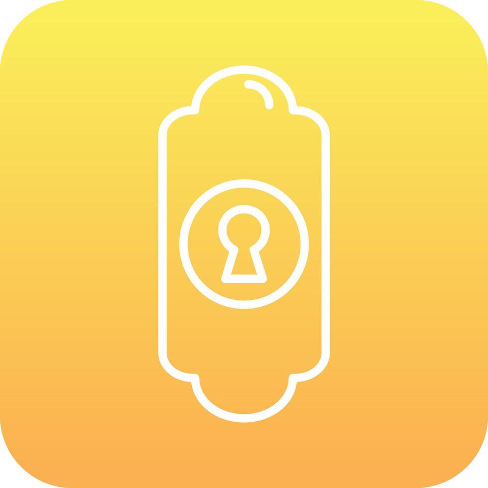 Keyhole Vector Icon