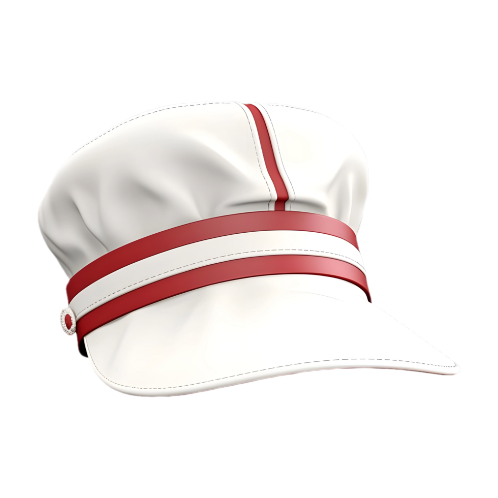 ai gerado chefe de cozinha uniforme chapéu em transparente fundo - ai gerado png