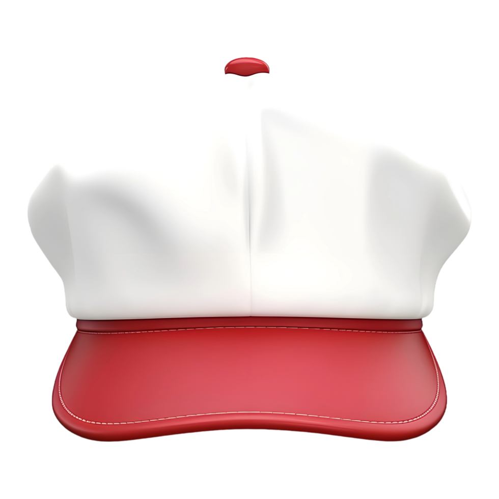 AI generated Chef Uniform Hat on Transparent background - Ai Generated png