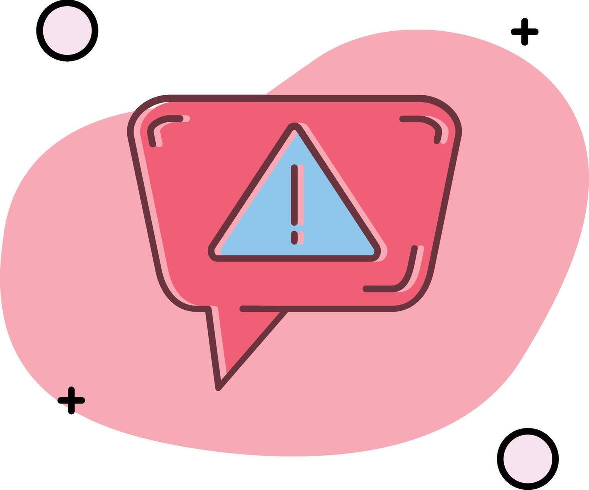 Alert Slipped Icon vector