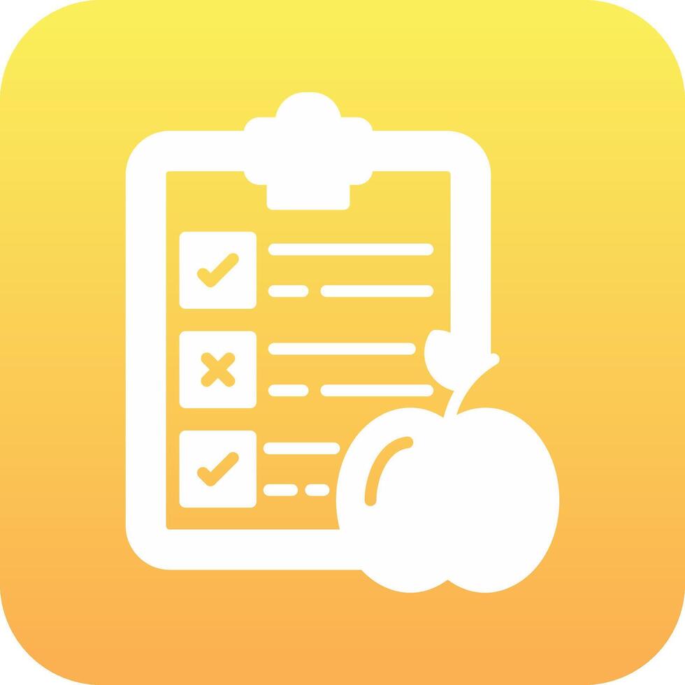 Nutrition Vector Icon