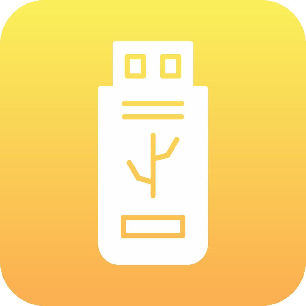 Flash Disk Vector Icon