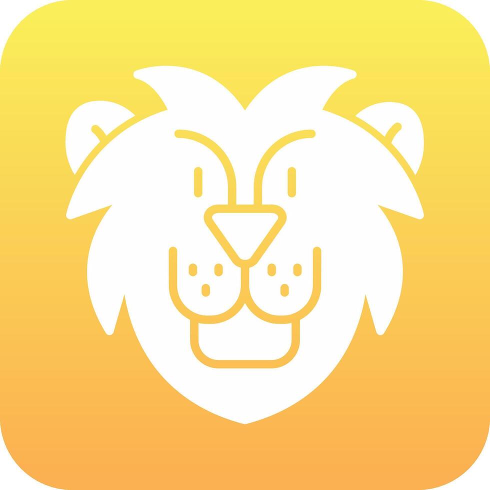 Lion Vector Icon