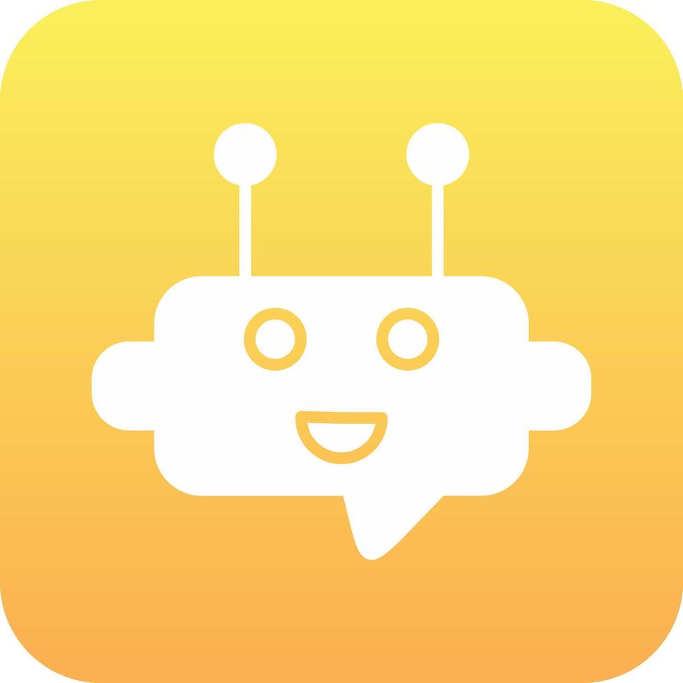 Robot Chat Vector Icon