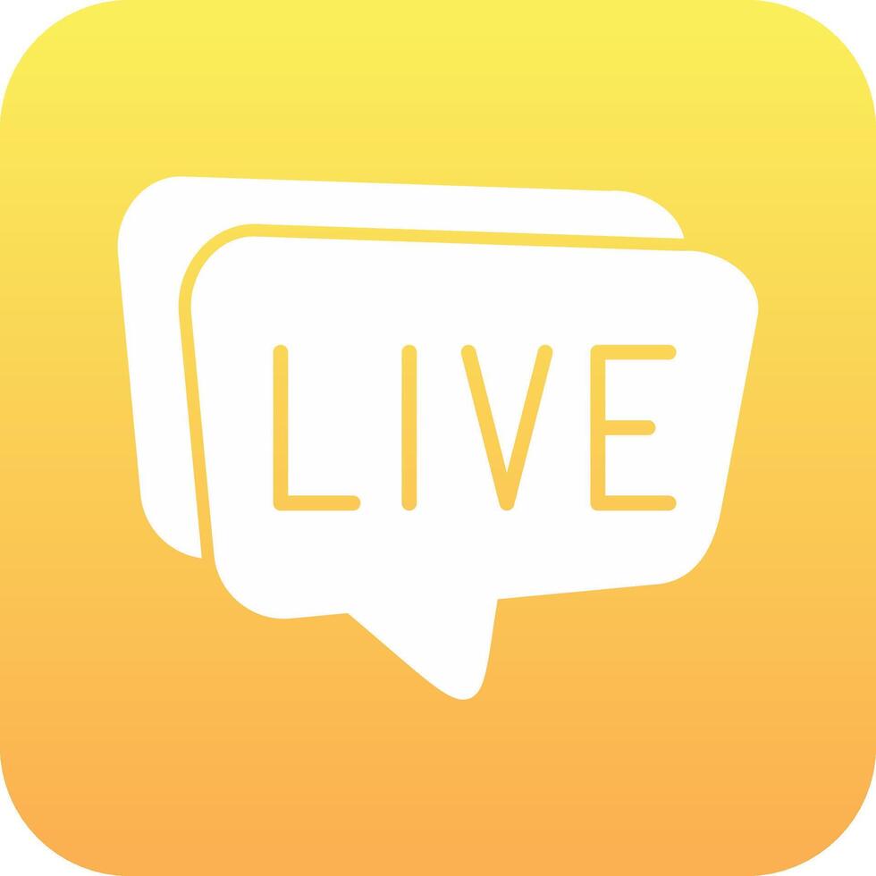 Live Chat Vector Icon