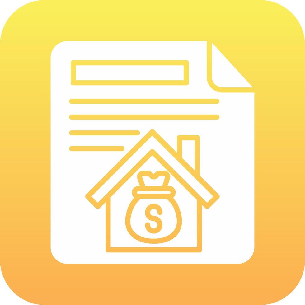 Mortgage Vector Icon