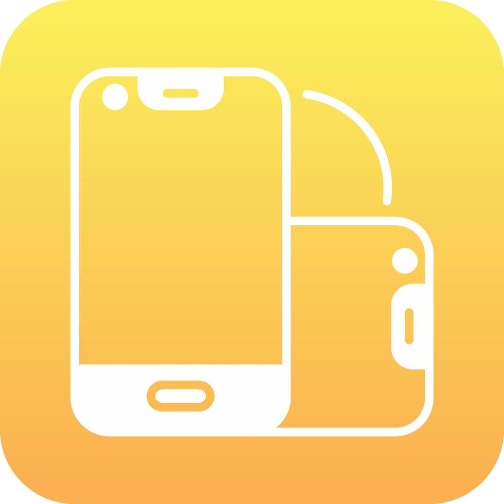 Foldable Smartphone Vector Icon