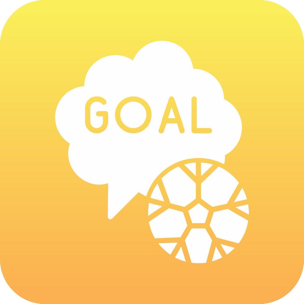 Goal Vector Icon