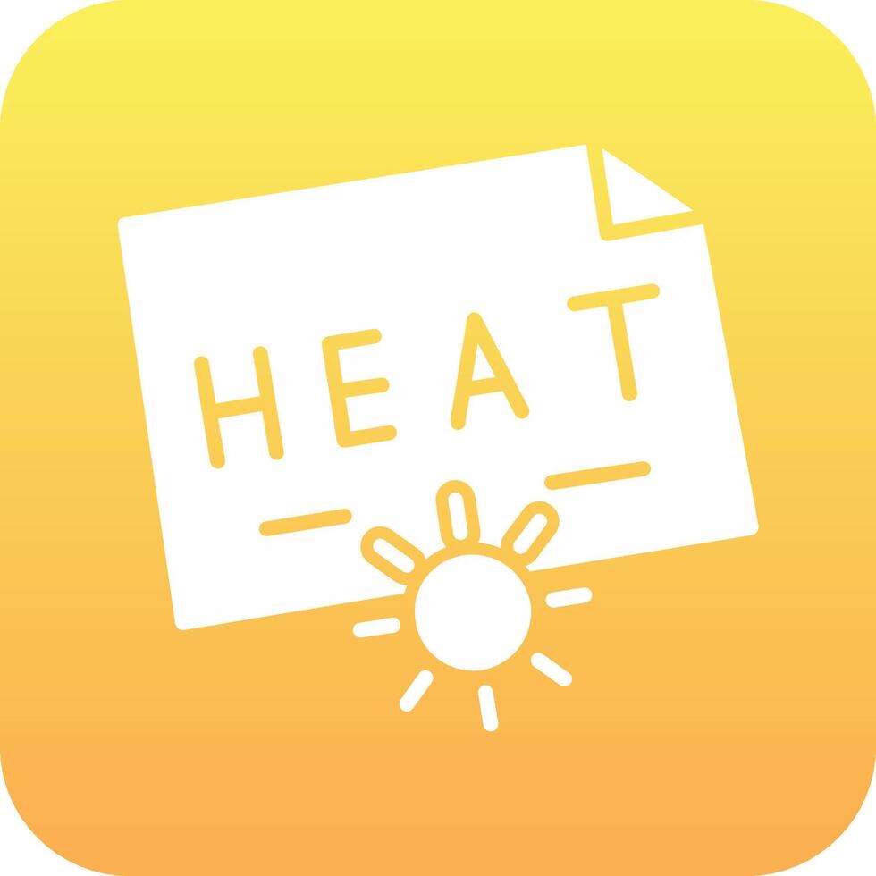 Heat Vector Icon