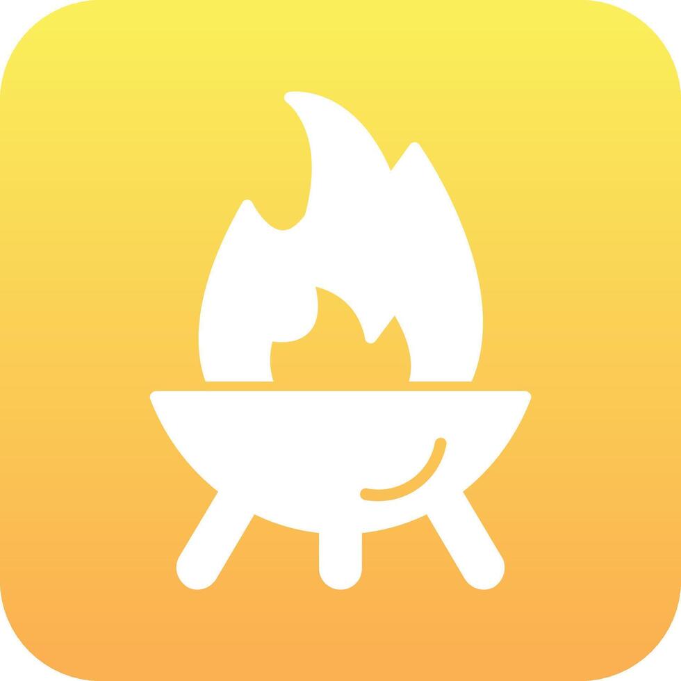 Firepit Vector Icon