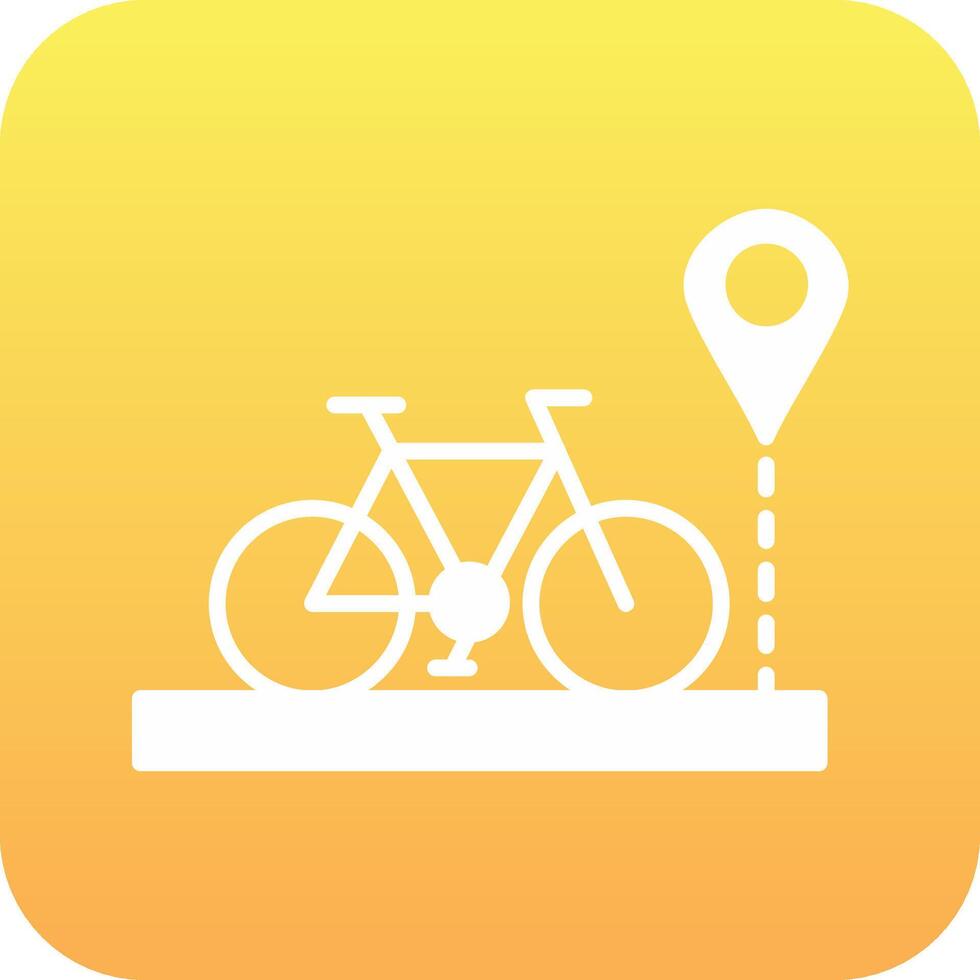 icono de vector de bicicleta