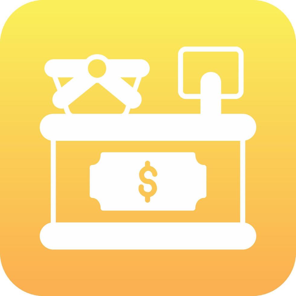 Cashier Vector Icon