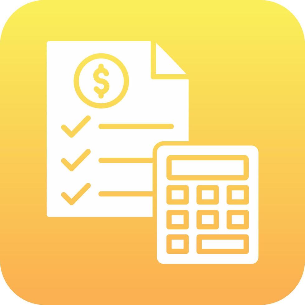 Budget Vector Icon