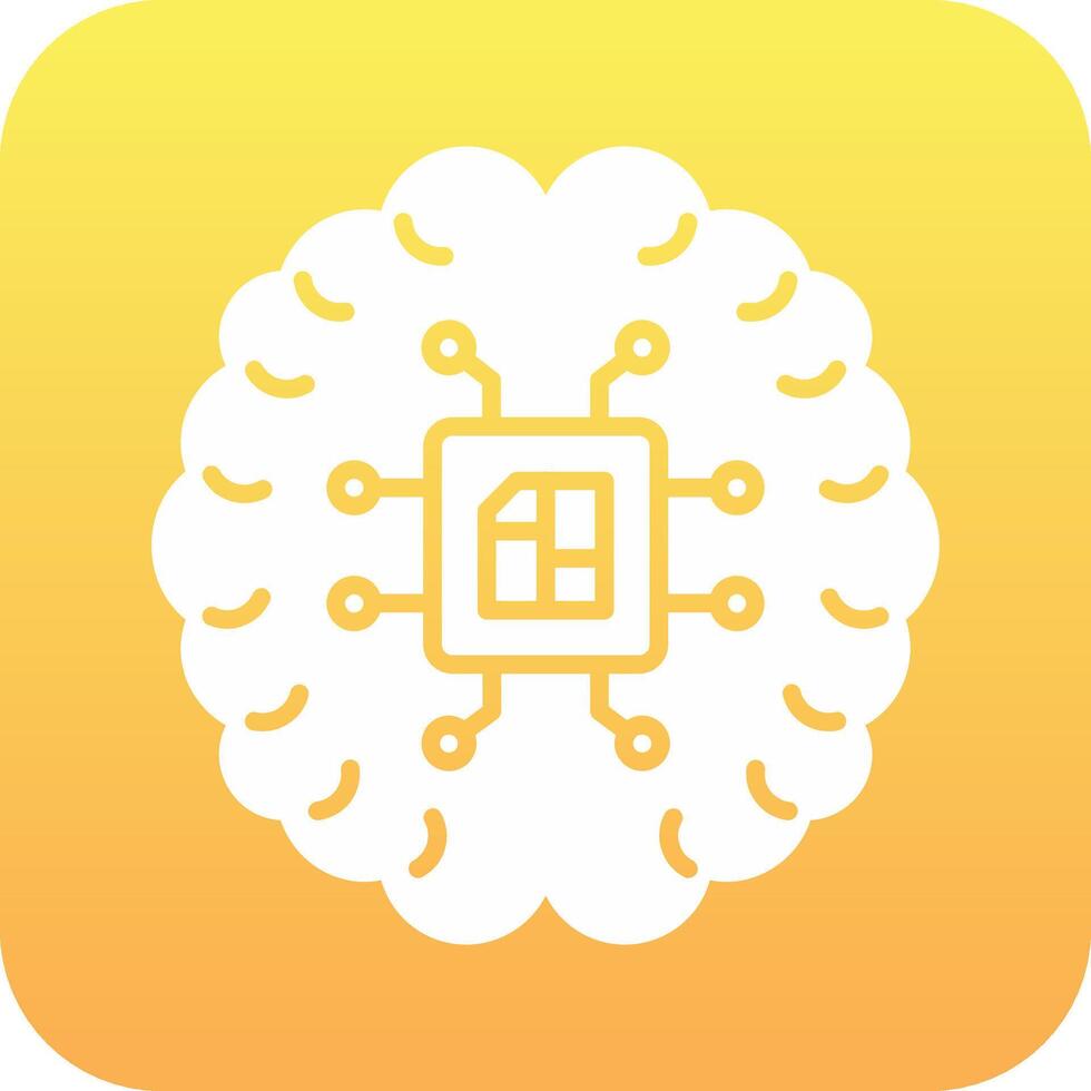 Artificial Intelligence Vector Icon