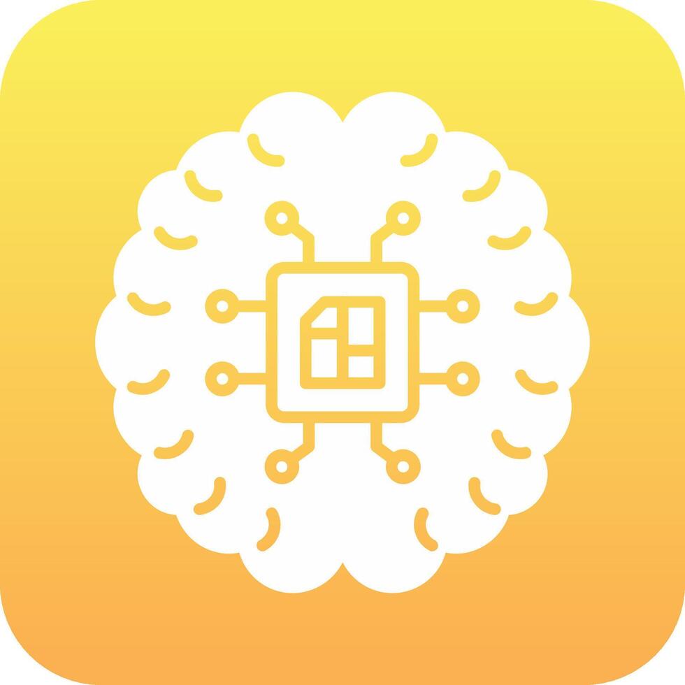 Artificial Intelligence Vector Icon