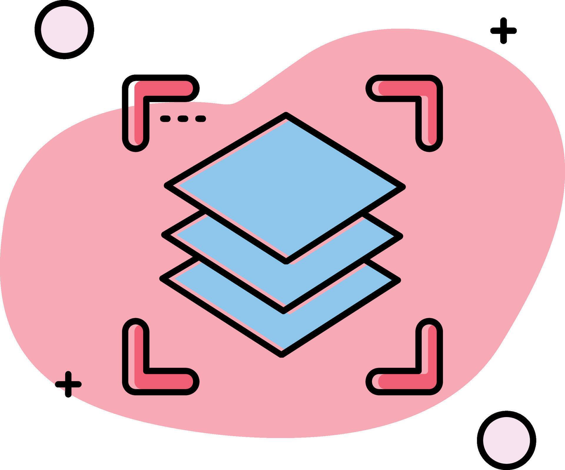 Layers Slipped Icon 37518027 Vector Art at Vecteezy