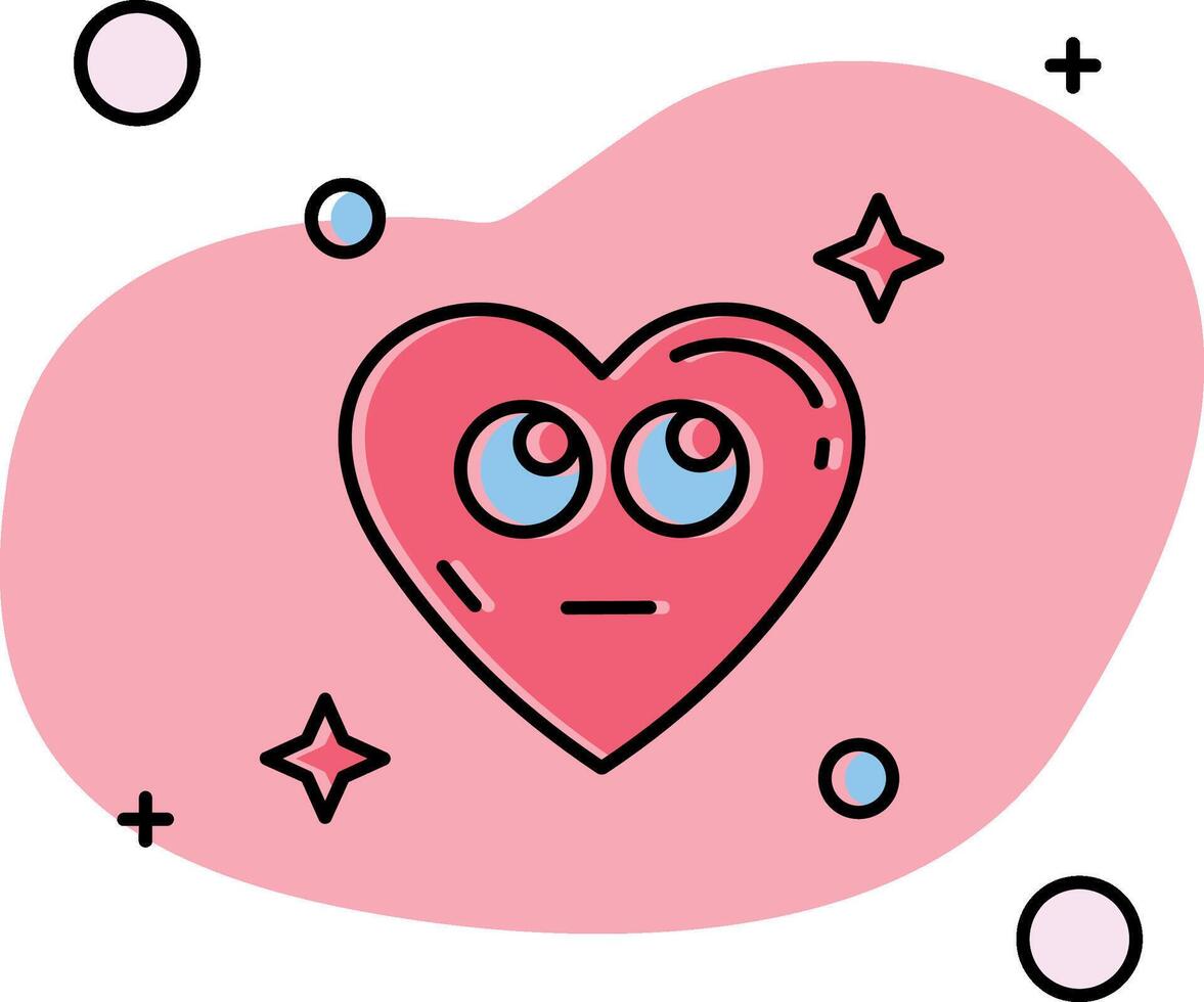 Rolling eyes Slipped Icon vector
