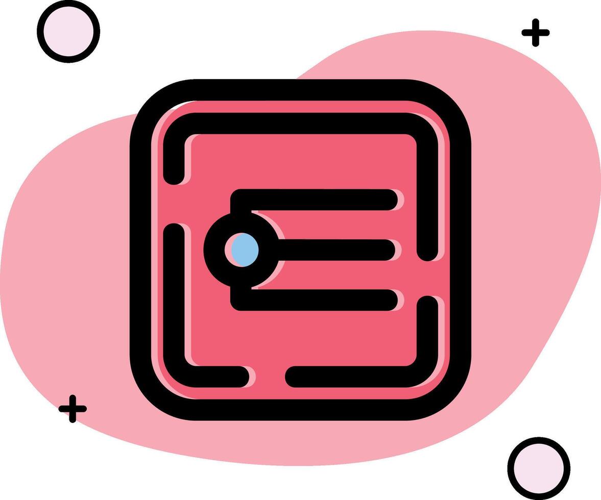 Endpoint Slipped Icon vector